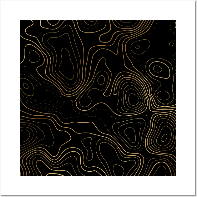 Pattern  gold Wall Art by jessycroft